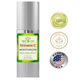 img 2 attached to Brightening and Revitalizing Facial Moisturizer with Vitamin C, Vitamin E - 1.7 Fl Oz | Tree of Life