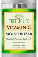 brightening and revitalizing facial moisturizer with vitamin c, vitamin e - 1.7 fl oz | tree of life logo