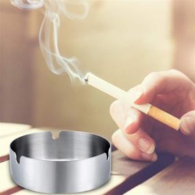 img 1 attached to Stainless Steel Tabletop Cigarette Suitable for Restaurants