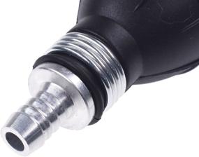 img 2 attached to JRL Rubber Hand Primer Bulb for Fuel Pump, Fuel Line - 10mm 3/8 Inch - Ideal for Car, Boat, Marine, Motorcycle - Model 9001080A