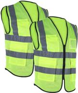 vendace safety pockets visibility reflective logo