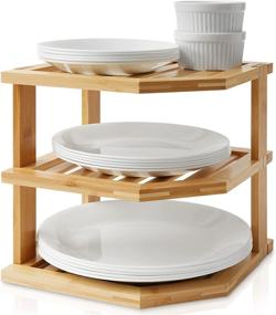 img 3 attached to Casafield 3 Tier Bamboo Kitchen Storage