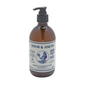 img 1 attached to 🌿 Marius Fabre Savon De Marseille Liquid Soap Thyme and Dill - 16.94 Fl Oz