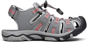 img 2 attached to 👟 DREAM PAIRS 160912 K ROYBLUE Outdoor Boys' Shoes: Ultimate Comfort and Durability for Outdoor Adventures!