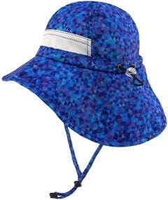 img 3 attached to Bassdash Children's Wide Brim Hat & Cap Accessories for Girls and Boys - Enhance Your Kid's Style!