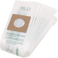 🧹 10-pack of genuine royal dirt devil type d vacuum bags, part number 3670148001 логотип