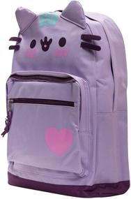 img 1 attached to 🎒 Pusheen Backpack: Lightweight Cartoon School Backpacks for an Effortless Carry