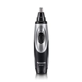 img 4 attached to 👃 Panasonic ER430K Nose and Ear Hair Trimmer with Vacuum Cleaning System - Men's Wet/Dry, Battery-Operated