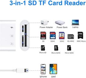 img 2 attached to Adapter Portable Simultaneous Charging Reading Computer Accessories & Peripherals