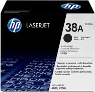 hp 38a q1338a toner cartridge - black logo