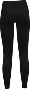 img 1 attached to Women's HeatGear Armour Leggings by Under Armour - An Enhanced Option for Performance and Comfort