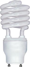 img 1 attached to 💡 High-Quality Satco S8207 26-Watt 2700K GU24 Base Mini Spiral CFL Lamp - 6-Pack, 120W Equivalent