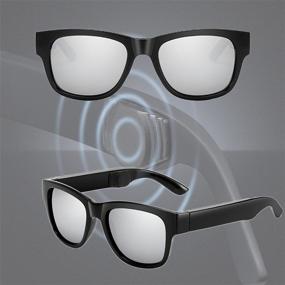 img 4 attached to Sunglasses Polarized Lenses Conduction Bluetooth