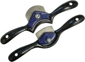 img 3 attached to 🔧 Faithfull Spokeshave Twin Pack: Versatile Set with Flat and Round Blade