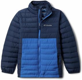 img 4 attached to 🧥Куртка Columbia для мальчиков и малышей Powder Lite: Тепло, стиль и прочность