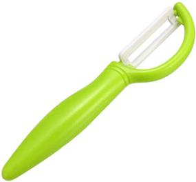 img 1 attached to 🔪 uxcell Multi-Peel Straight Peeler Set - Easy Grip Ceramic Cutter for Effortless Vegetable Preparation in Kitchen