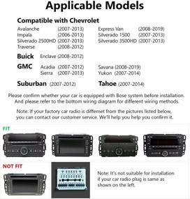 img 3 attached to 🚗 2021 новейший автомагнитола Double Din: Eonon 8-дюймовая автомагнитола на Android 10 с GPS-навигацией, разделенным экраном, Apple Carplay - совместим с Chevrolet/GMC/Buick (DSP-GA9480B)