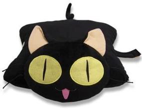 img 2 attached to 🖤 Trigun Kuroneko Pillow: Cozy up with this GE Animation Collectible!