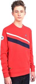 img 2 attached to SAVALINO Sailing Crewneck Sweatshirt Leisure Men's Clothing and Active