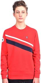 img 3 attached to SAVALINO Sailing Crewneck Sweatshirt Leisure Men's Clothing and Active