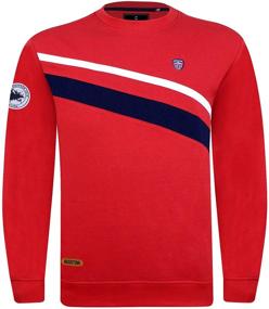 img 4 attached to SAVALINO Sailing Crewneck Sweatshirt Leisure Men's Clothing and Active