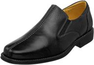 👞 sandro moscoloni tampa slip black men's shoes: sleek style and supreme comfort logo