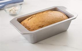 img 3 attached to 🍞 USA Pan Classic Bakeware 1-Pound Loaf Pan, Aluminized Steel, 1 Pound