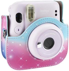 img 3 attached to Borya Portable Case Compatible With Fujifilm Instax Mini 11 Instant Camera Camera & Photo