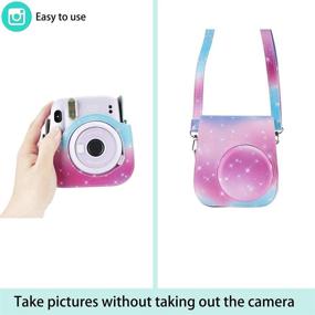 img 1 attached to Borya Portable Case Compatible With Fujifilm Instax Mini 11 Instant Camera Camera & Photo