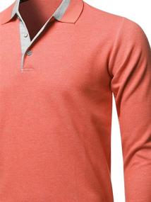 img 1 attached to 👕 Casual Cotton Sleeves - Xpril 2 Tone