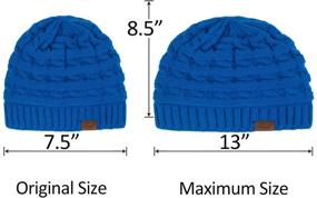 img 3 attached to 🧢 Warm and Cozy ViGrace Winter Fleece Children Beanie for Boys' Accessories