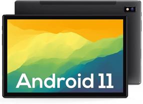 img 4 attached to 📱 Vastking Kingpad Z10 Tablet 10", Android 11, 2GB RAM, 32GB Storage, Quad-Core Processor, 10" IPS 1280x800 Display, USB-C Port, GPS, FM, 8MP Rear Camera, Slate Black Metal Body