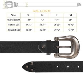 img 1 attached to 🤠 Vintage Cowgirl Western Belts for Women: Stylish Accessories for Women's Belts