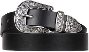 img 4 attached to 🤠 Vintage Cowgirl Western Belts for Women: Stylish Accessories for Women's Belts