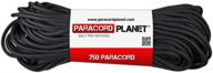 paracord planet - 750 lb type iv authentic parachute cord | 11 core inner strands | min. break strength 750 lb | 10, 25, 50, 100ft hanks | 250, 1000ft spools логотип