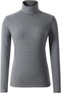 hieasyfit women's thermal turtleneck pullover - stylish women's clothing designed for optimal comfort logo
