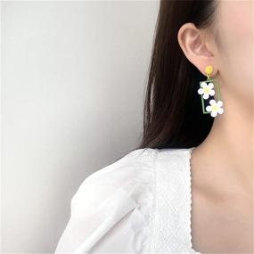 img 2 attached to CHUNYANAN Elegant Geometric Earrings Fashionable