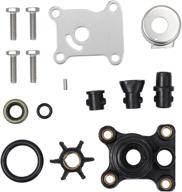 johnson evinrude water pump impeller kit 394711 18-3327 9.9-15 hp outboard water pump kit stroke water pump with housing by autoutlet logo