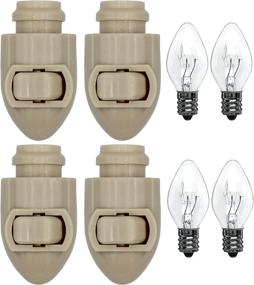 img 3 attached to 🔌 Creative Hobbies Plug in Night Light Module: DIY Decorative Lights Kit, Pack of 4