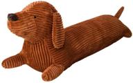 🐶 kowaka dachshund dog plush hug pillow - soft & durable stuffed throw cushion, adorable dachshund animals hug pillow for home decoration, sofa or chair, perfect gifts for kids (27.5 inches) logo