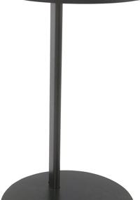 img 2 attached to 🔌 Black USB Round Charging Accent Table - Spatial Order