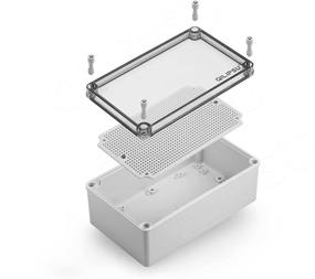 img 4 attached to 🔌 Versatile and Durable Junction Mounting Plate Plastic Enclosure: Essential for Seamless Installations