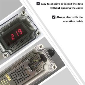 img 2 attached to 🔌 Versatile and Durable Junction Mounting Plate Plastic Enclosure: Essential for Seamless Installations