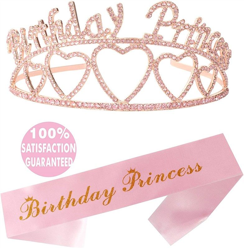 birthday princess supplies favors decorations 로고