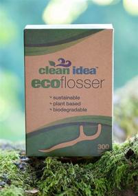 img 3 attached to 🌿 Eco-Friendly Dental Floss Picks - Clean Idea Biodegradable Floss Sticks - Plant-Based - Sustainable - 300 Picks