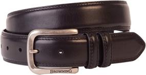 img 1 attached to 👔 Browning Mens Grafton Black Leather Men's Accessories and Belts: Stylish and Functional Essentials for Men