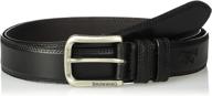 👔 browning mens grafton black leather men's accessories and belts: stylish and functional essentials for men logo