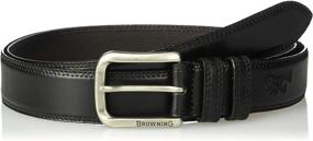 img 4 attached to 👔 Browning Mens Grafton Black Leather Men's Accessories and Belts: Stylish and Functional Essentials for Men