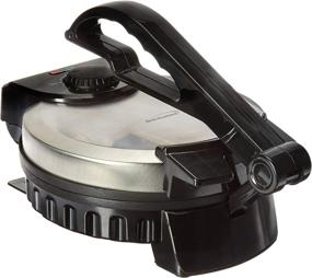 img 4 attached to 🌮 Brentwood TS-127 8-Inch Stainless Steel Electric Tortilla Maker with Non-Stick Surface