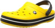 crocs unisex crocband shoes m9w11 men's shoes for mules & clogs: comfortable and stylish footwear for both genders logo